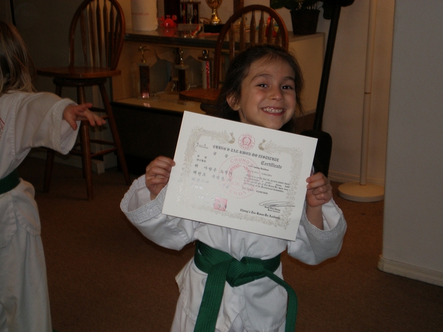 Lehanna Gets Green Belt